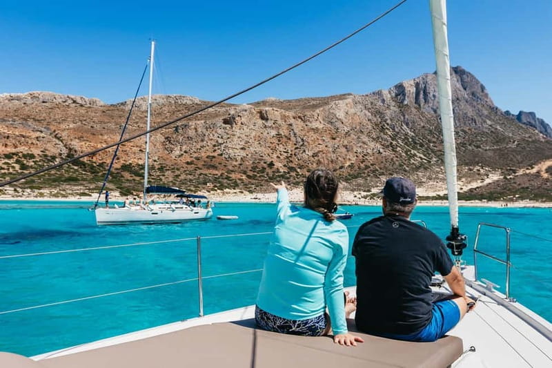 From Kissamos: Balos Gramvousa Sailing Cruise with Lunch - Balos Lagoon Beach Time: Swim, Snorkel, and Let the Color Do the Talking