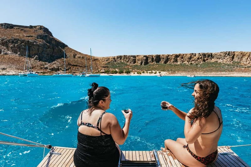 From Kissamos: Balos Gramvousa Sailing Cruise with Lunch - Lunch on Board: Traditional Cretan Food in Shade