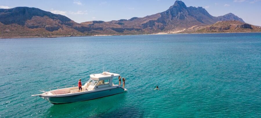 From Kissamos: Private Boat Cruise to Historic Pirate Island - Balos Lagoon: the main event for swimming and quiet water time
