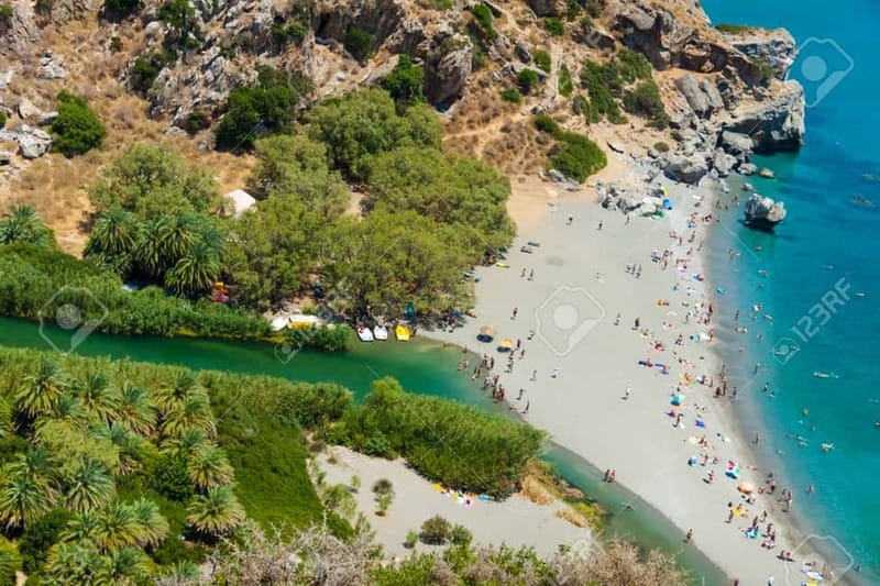 From Rethymno/Chania: Day Trip to Preveli Palm Beach - Kourtaliotiko Gorge: stairs, shade, and a return route that makes the day click