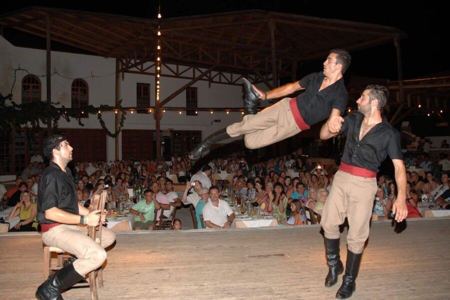From Rethymno: Cretan Night Music, Food & Dancing - From Rethymno Pickup to the Village Stage, How the 6-Hour Flow Works