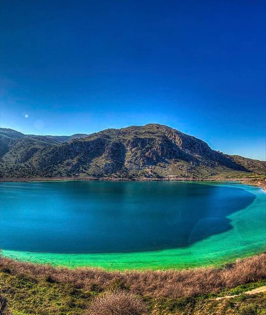 From Rethymno: Day trip to CHANIA CITY - KOURNAS LAKE - Rethymno Pickup and the North Highway Sea Views