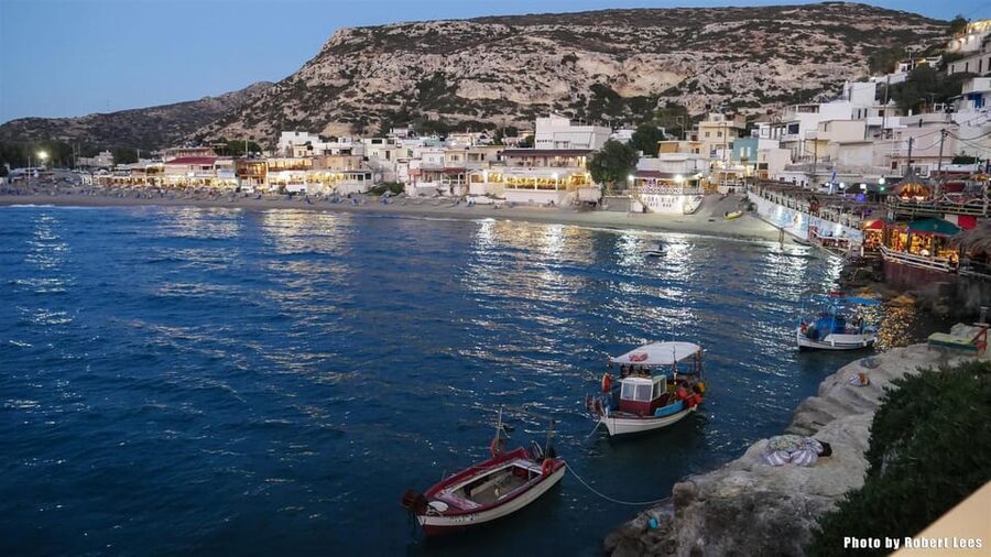 From Rethymno: Day trip to MATALA - AG.GALINI - SPILI - Spili’s lionhead taps make the last hour feel worth it