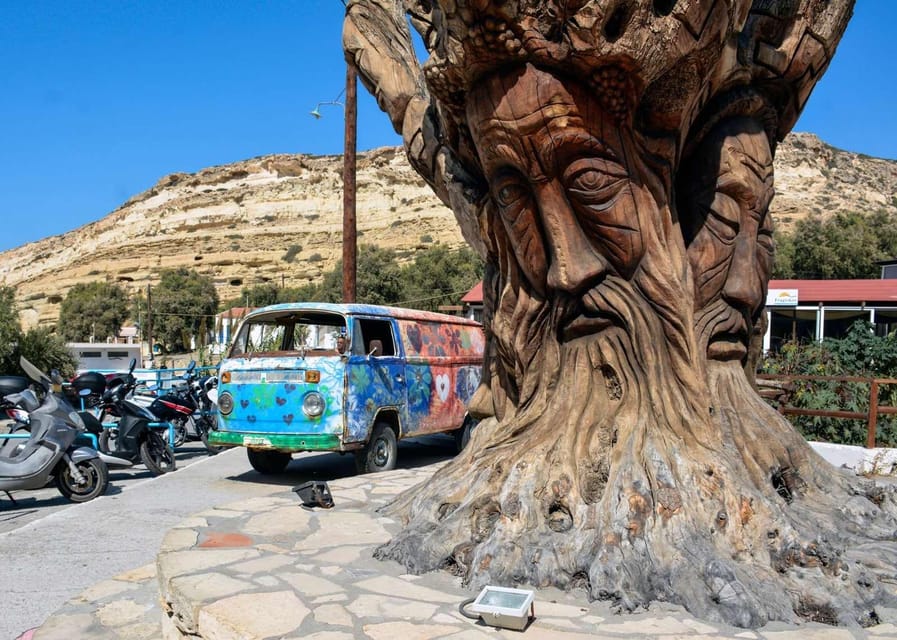 From Rethymno: Day trip to MATALA - AG.GALINI - SPILI - The day’s timing: how to plan for a smooth 9 hours