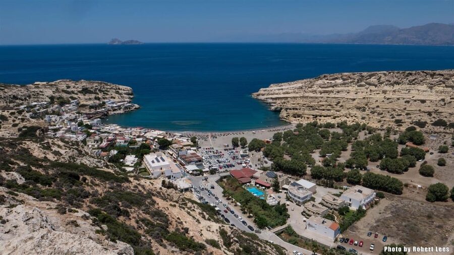 From Rethymno: Day trip to MATALA - AG.GALINI - SPILI - Pickup and drop-off: convenient coverage, plus one extra-charge note