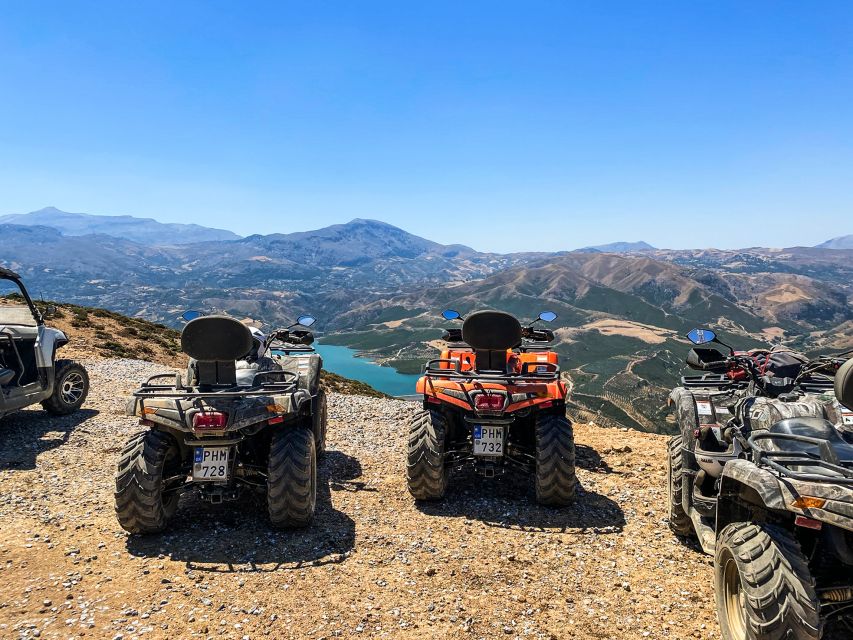 From Rethymno: Half-Day Quad Bike Safari - Stop 2: The Summit Break in Maroulas, Views Included