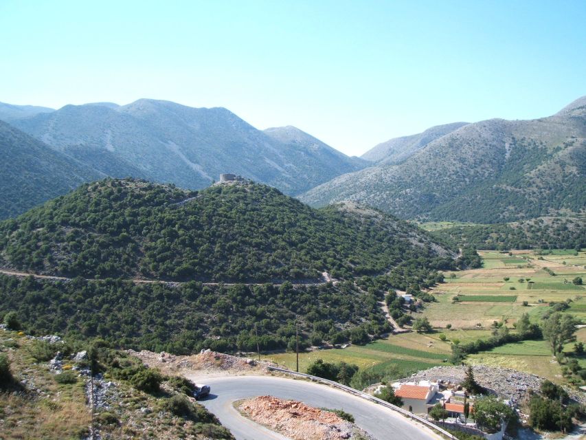 From Rethymno: Imbros Gorge & Libyan Guided Sea Tour - The Rethymno Pickup and the Road to the White Mountains