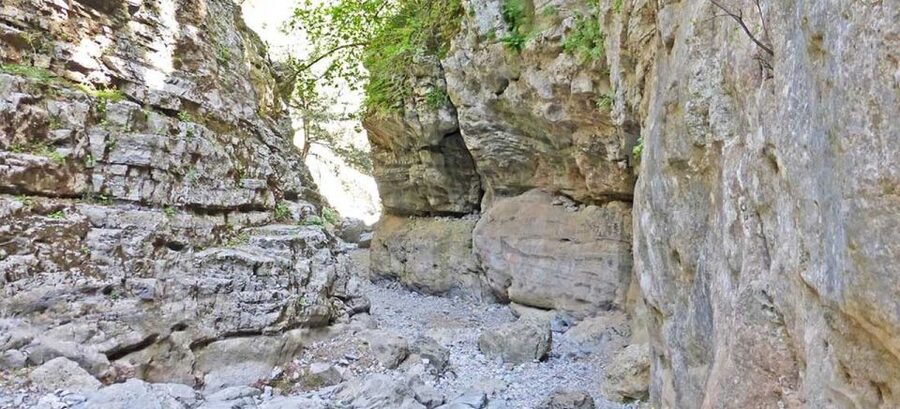 From Rethymno: Imbros Gorge & Libyan Guided Sea Tour - South Coast Beach Time: Cooling Off in the Libyan Sea