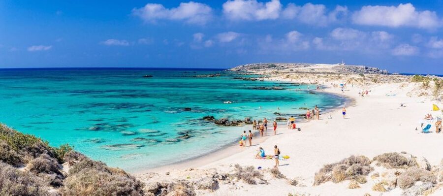 From Rethymno/Kavros: Elafonisi Island Pink Sand Beach Tour - Pickup, coach ride, and how the day stays on schedule