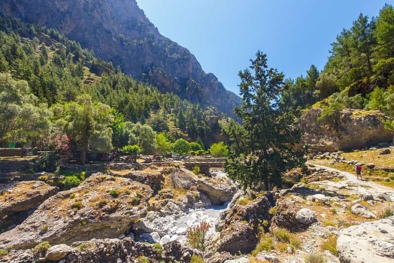 From Rethymno: Samaria gorge with Professional Hiking Guide - Entering the gorge: the early drive to the White Mountains