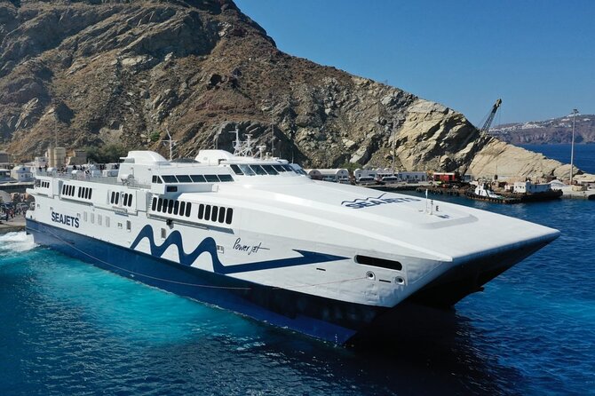 Full-Day Trip to Santorini island by Boat from Rethymno with Transfer your Hotel - The morning run: from your hotel to the Port of Rethymno