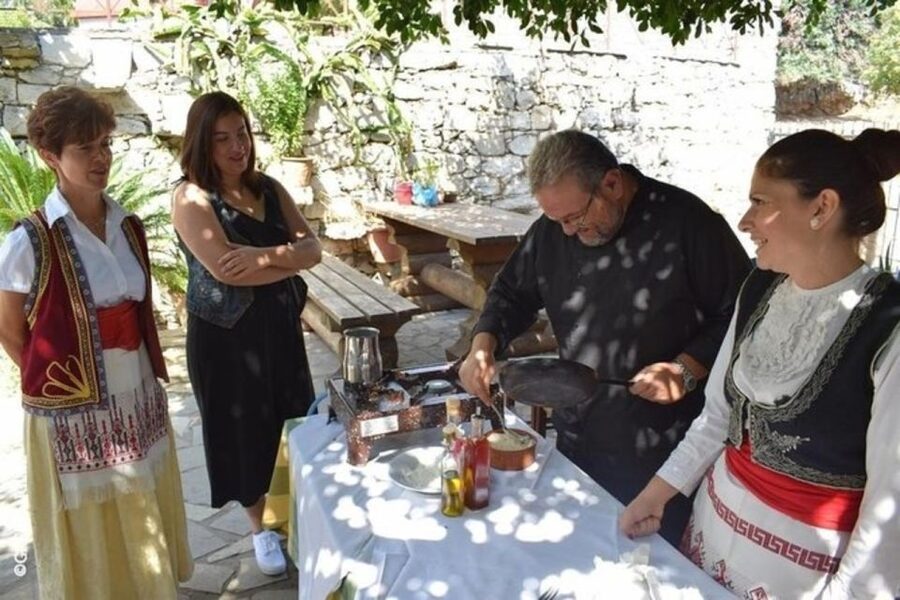 Heraklion: Cretan Cooking Lesson with Lunch in Arolithos - The Terrace Lunch: Views, Wine, and a Meal You Can Actually Finish