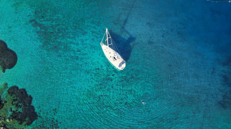 Heraklion: Dia Island Private Sailing Cruise with Full Meal - Your private group yacht, and why the crew makes the trip