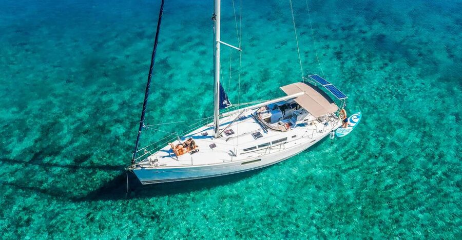 Heraklion: Dia Island Sailboat Cruise with Swimming and Meal - What snorkeling time looks like in real life