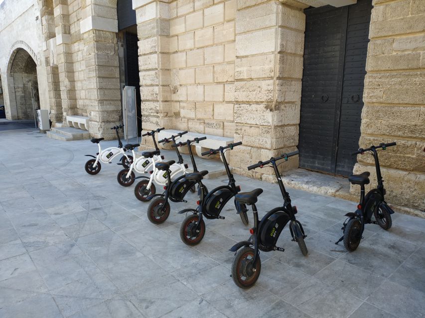Heraklion: Ecobike Tour with Wine Tasting - Central Market in Heraklion, plus a short safety rhythm reset