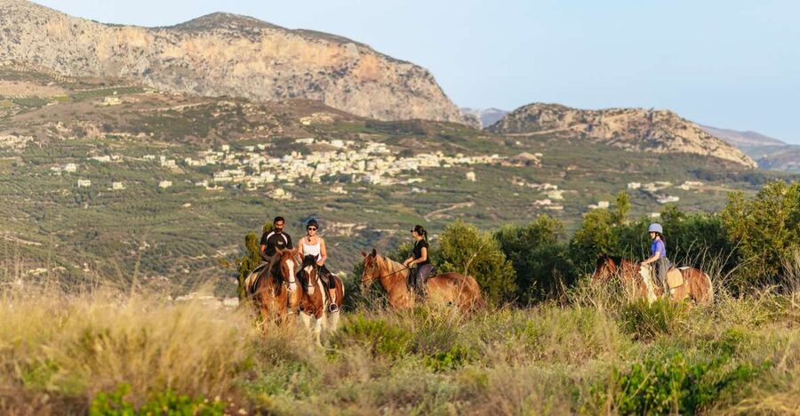 Heraklion: Finikia Horse Riding Tour with Lunch or Dinner - The Zeus-Era Mountain Break at the Top of Finikia