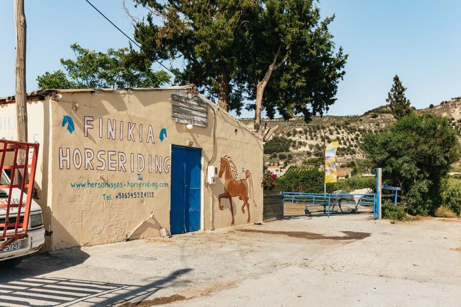 Heraklion: Horse Ride in the Cretan Mountains - The mountain break: orange juice, fruit, and good photo time