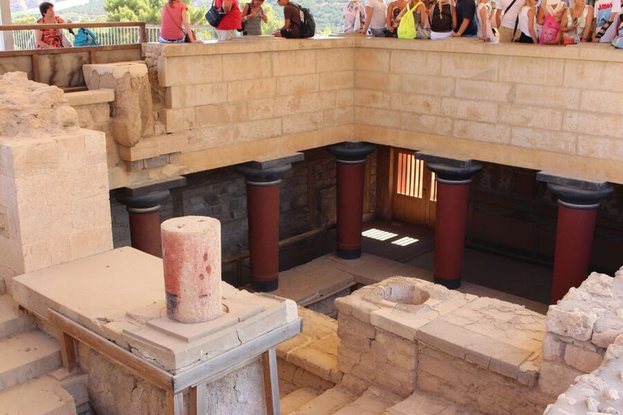 Heraklion, Knossos & Minoan Culture Show - Heraklion Old Town Stops: Lions Square, the Loggia, and St. Mark’s Basilica