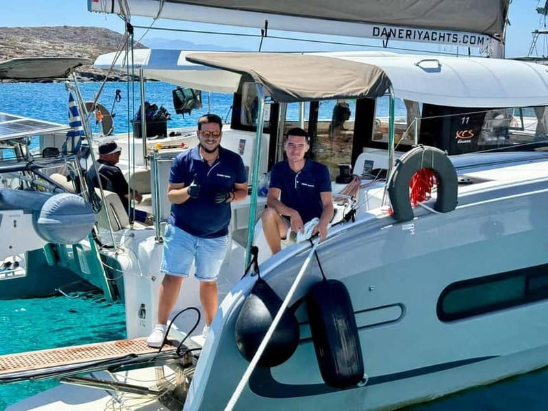 Heraklion: Luxury Catamaran Cruise to Dia Island with Lunch - The boat and crew: what “luxury catamaran” means in practice