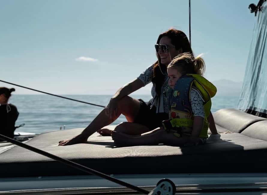 Heraklion Luxury Catamaran Dia Isla -Gourmet Lunch Top Rated - Extra touches that reviewers keep calling out