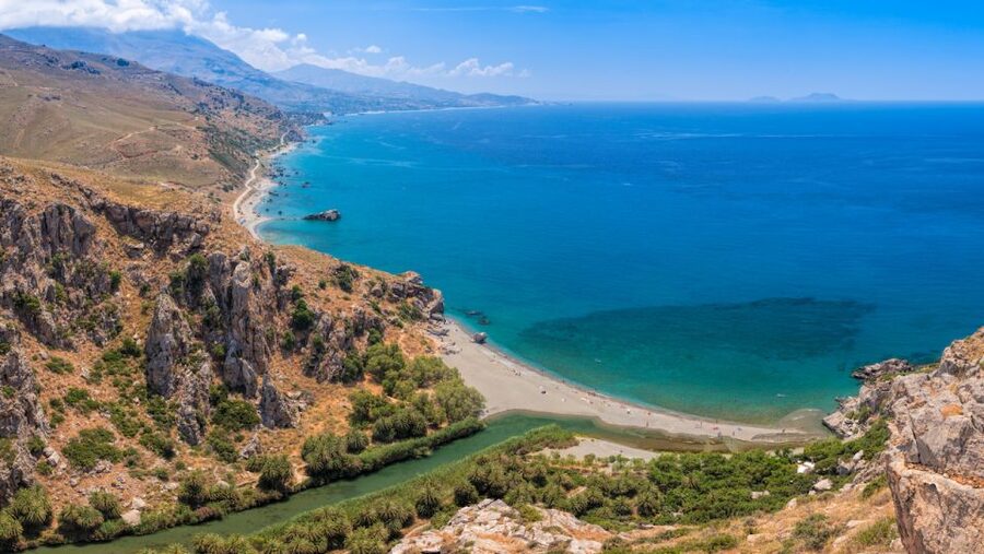 Heraklion: Preveli By Boat, Damnoni & Kourtaliotiko Springs - Damnioni Beach for Swimming, Lunch, and Two Nearby Coves