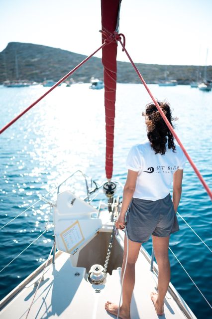 Heraklion: Sailing Trip to Dia Island with Lunch & Swimming - Saint George Bay at Dia Island: Swim, Snorkel, and SUP Without a Crowded Feel