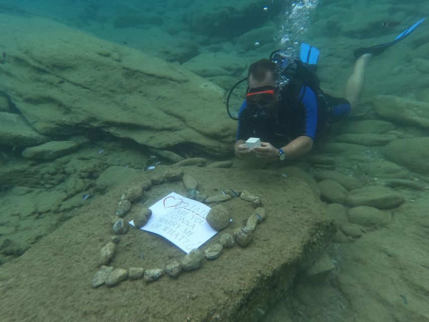 Heraklion: Scuba Diving Experience for Beginners _Beach - Key things I’d mark on your plan