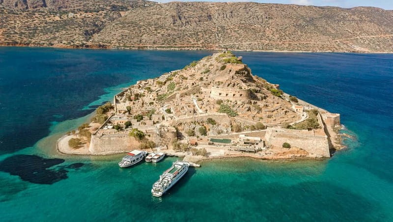 Heraklion: Spinalonga, Agios Nikolaos, & Elounda Boat Tour - Kolokytha Beach at mid-morning: your main swim break