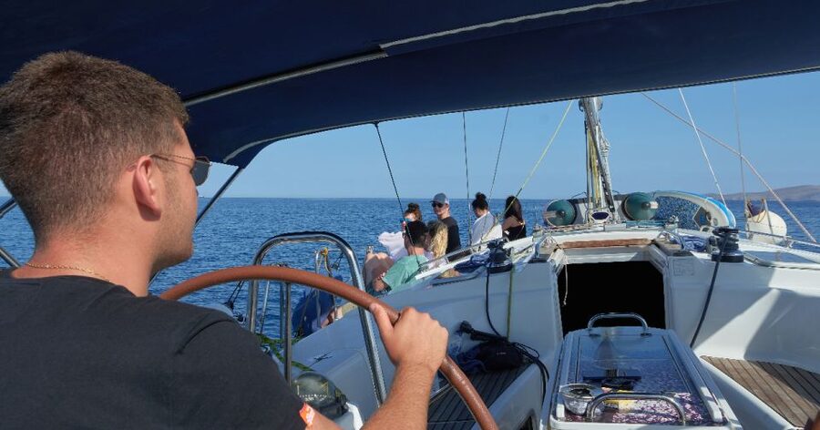 Heraklion: Sunset Sailing Cruise Dia Island with Snorkeling - The second act: raki, fruit, and the sunset return to Heraklion