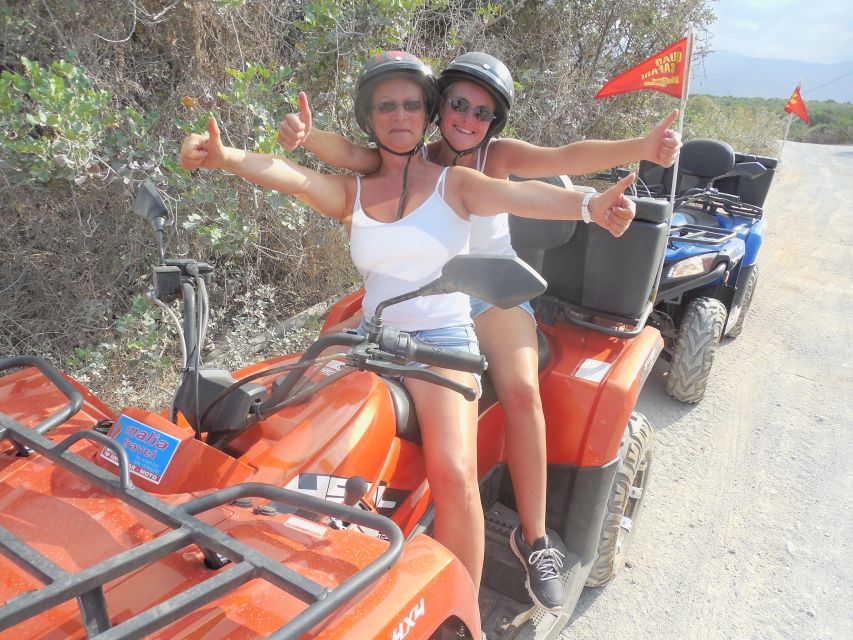 Hersonisos - Malia :off-road quad safari with transfer+Lunch - What You’re Really Riding: 70% Off-Road on 520cc Quads