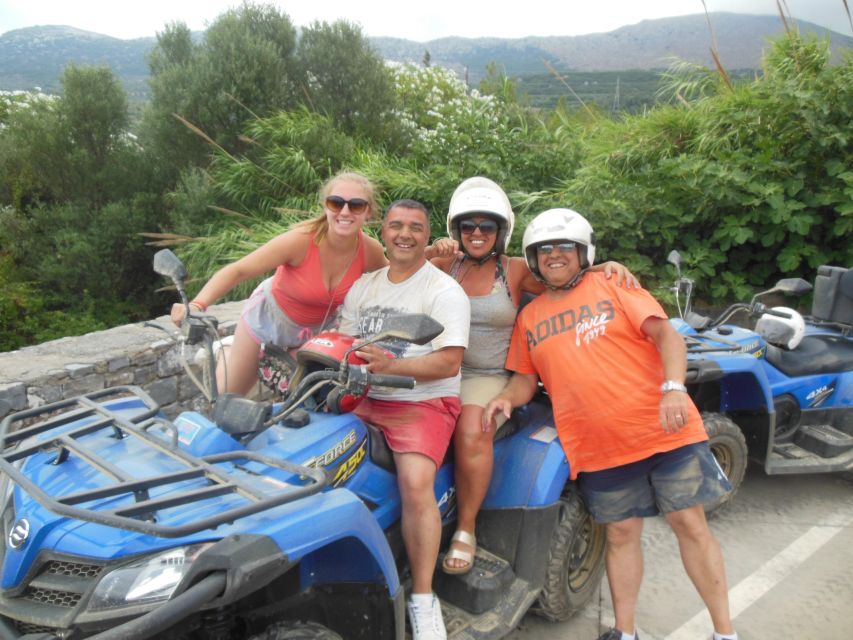 Hersonisos - Malia :off-road quad safari with transfer+Lunch - Pickup to Safety Briefing: Where the 5 Hours Start