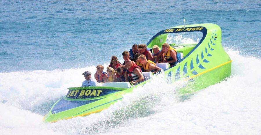 Hersonissos: Jet Boat Tour with Snorkeling - Saint George’s Bay swim and snorkeling stop: what you’ll actually do
