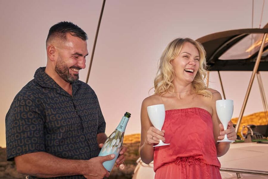 Hersonissos: Sunset Catamaran Cruise with Snacks and Drinks - Why a sunset catamaran from Hersonissos works so well