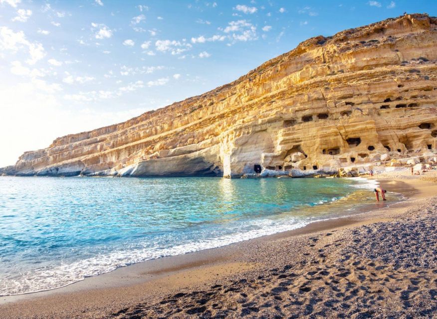 Hippies Beach - Matala Tour From Heraklion - Matala Beach Time: Swim, Sun, and Views You Can Actually Enjoy