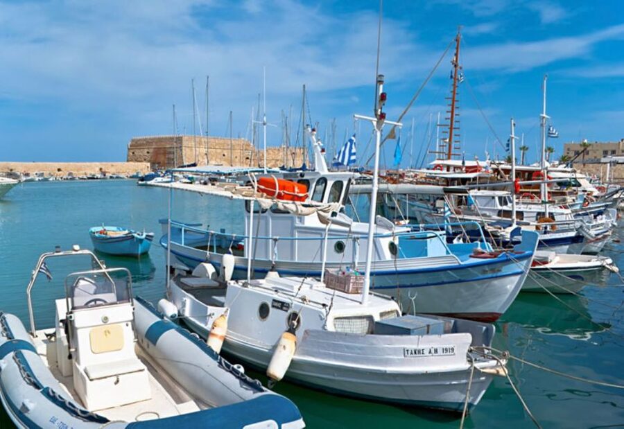 Ierapetra: Knossos Palace and Heraklion Guided City Tour - Key highlights at a glance