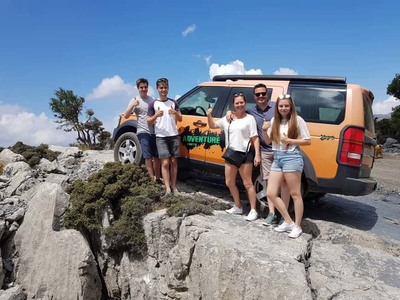 Island Spinalonga, Milatos Cave, Speedboat, OliveTasting - How the day flows: Land Rover, cave, olives, then Spinalonga by speedboat