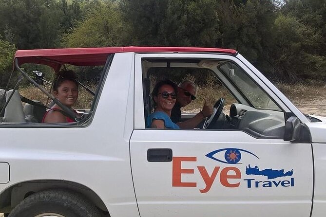 Jeep Safari 4x4 Crete real off road mountain tracks with Lunch from Hersonissos - Morning Kickoff At Eye Travel: Briefing, Meet Up, Then Off Road