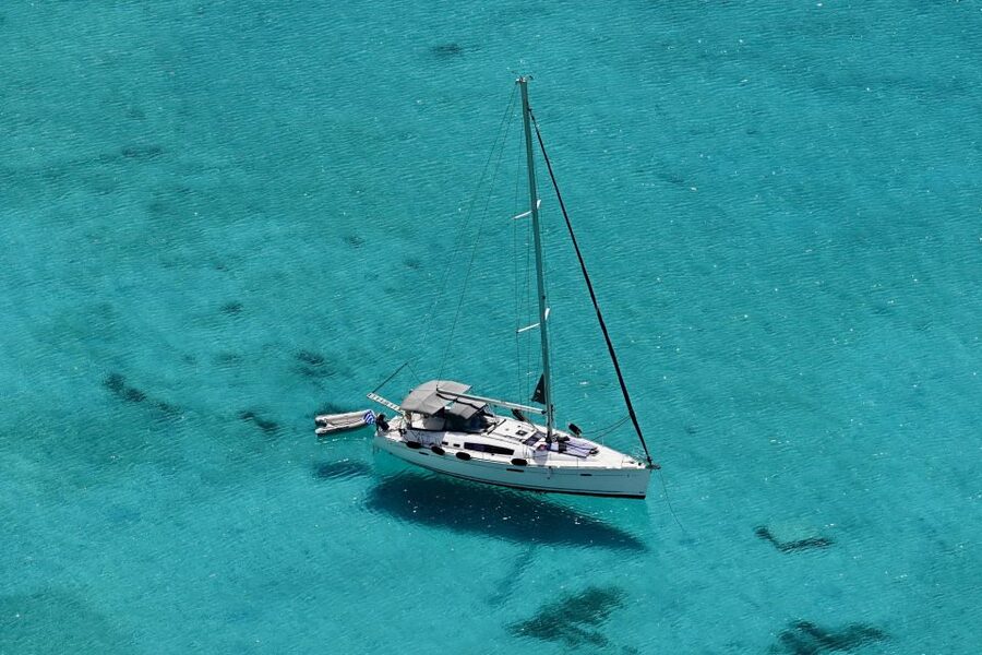 Kissamos: Balos and Gramvousa Private Sailing Trip with Meal - Lunch onboard at Balos time: Cretan comfort food with wine, beer, and soft drinks