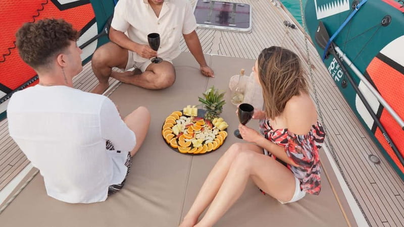 Kissamos: Balos & Gramvousa Sailing Cruise with Meal - Lunch and drinks on board: the value you feel at sea