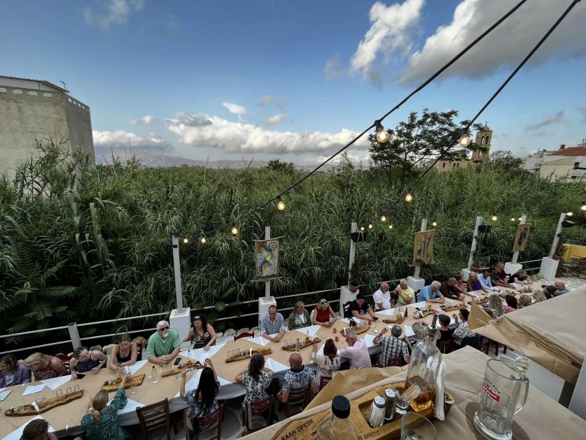 Kissamos: Greek Night with Buffet Dinner and Plate Smashing - The 15.3 meter dinner table: why the seating turns into a social event
