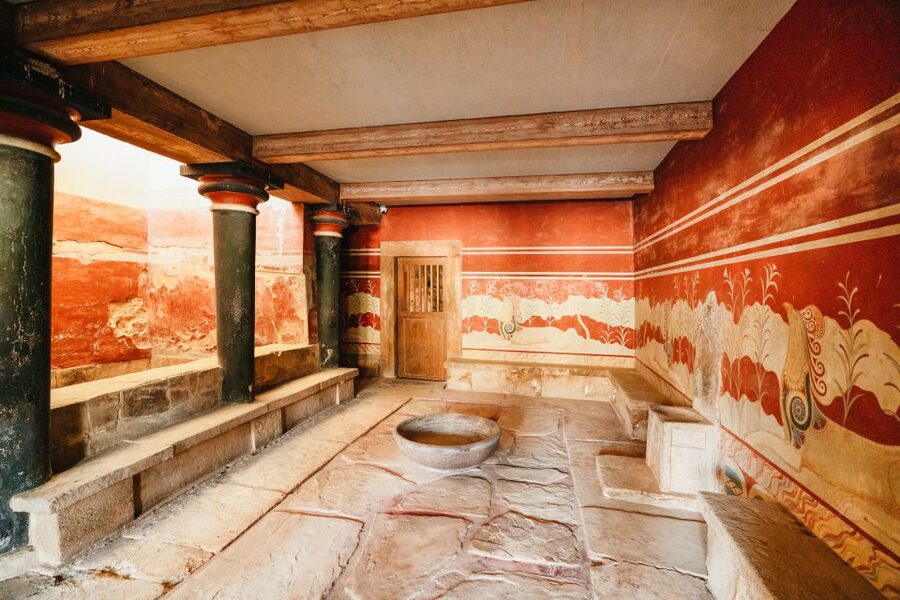 Knossos: Knossos Palace Skip-the-Line Guided Walking Tour - Knossos Palace, where myth and real rooms meet