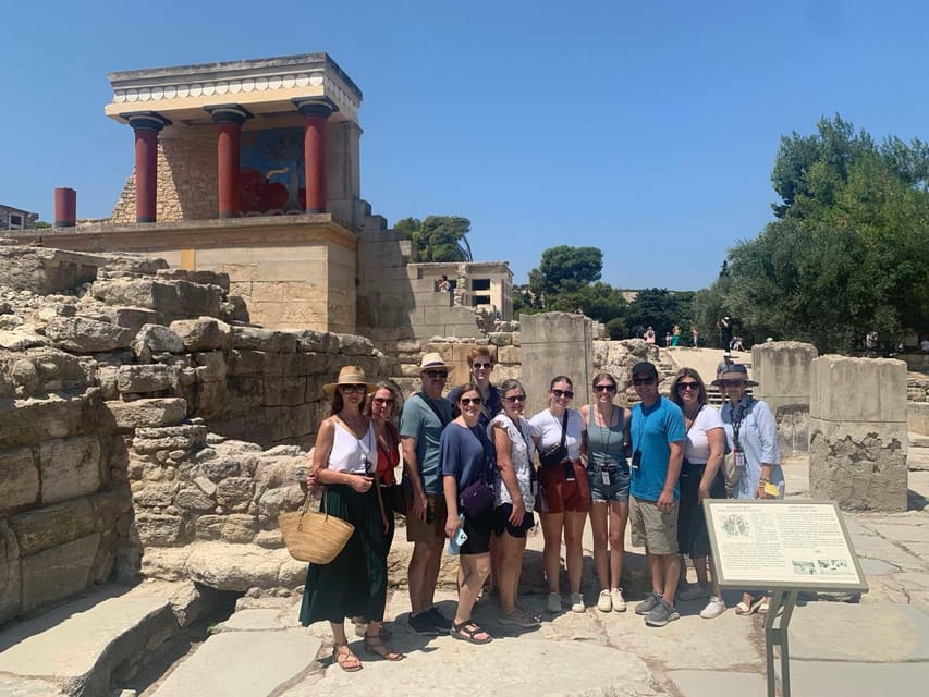 Knossos: Labyrinth of Knossos Skip-the-Line Walking Tour - Walking comfort tips for heat, shoes, and water