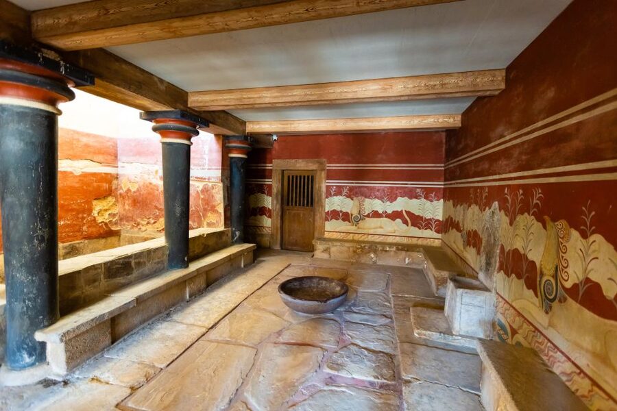 Knossos Palace: E-ticket with Audio and Heraklion City Tour - Heraklion city audio: Koules to Jesus Gates