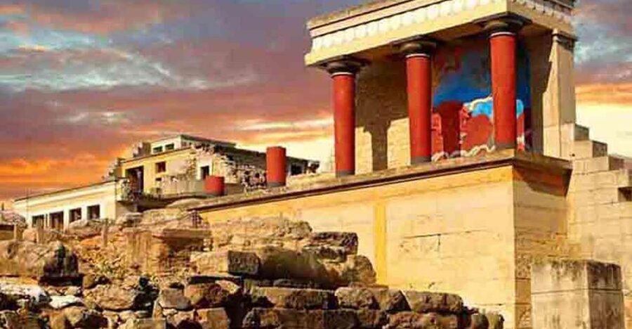 Knossos Palace & Heraklion Full-Day Tour from Chania Area - Heraklion Free Time: Old Town Walking, Lunch, and Raki Time