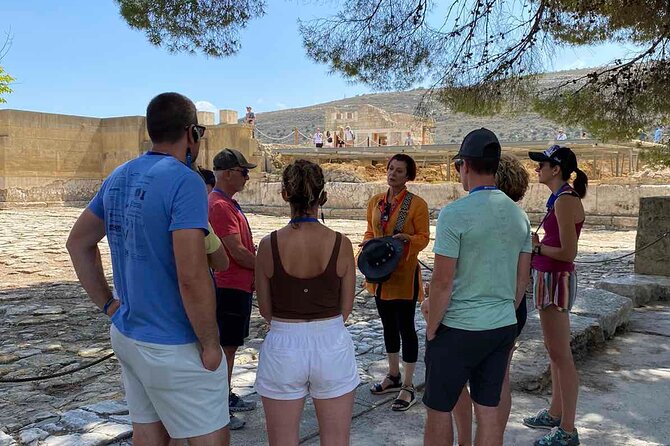 Knossos Palace Skip-the-Line Ticket (Shared Tour Group) - House of Frescoes and myth vs. archaeology, explained as you walk