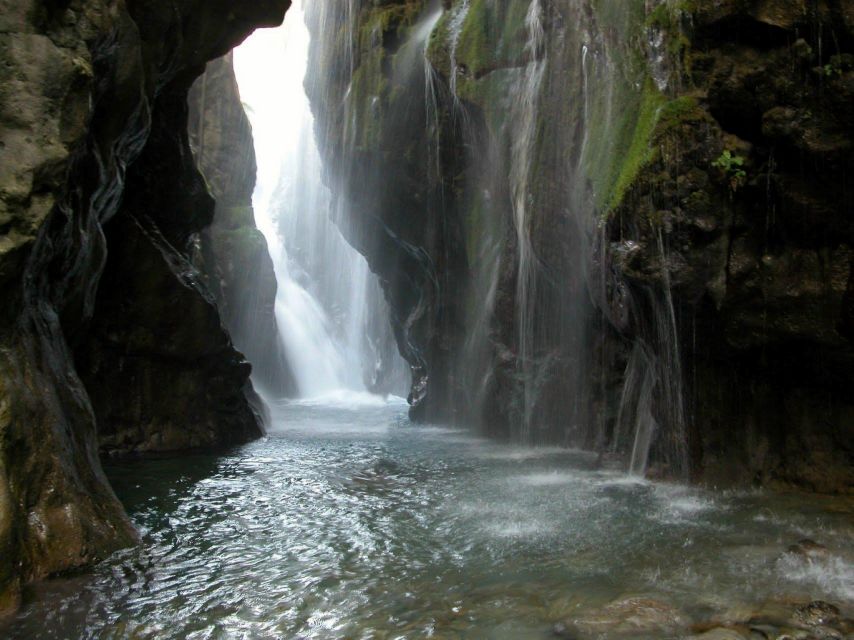 Kourtaliotiko Gorge River Trek with Lunch! Pick-up Avaliable - Gear and safety first: neoprene, helmet, phone cases, walking poles