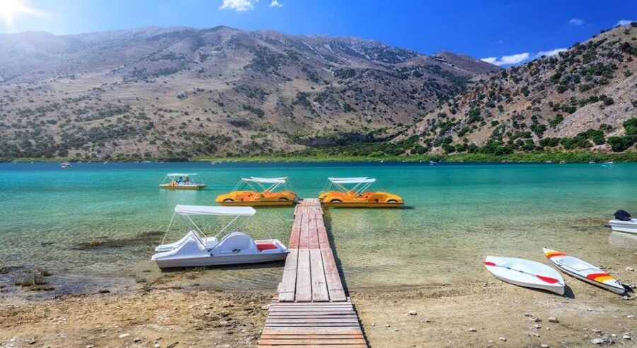 Lake Kournas: Pedal Boat Rental With Transfer - Key Highlights You Should Know Before You Go