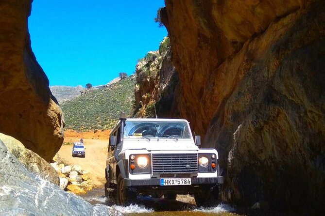 Land Rover Safari: Tripitis Gorge and Beach, South Crete - Pickup Timing, Group Size, and the Pace You Will Feel