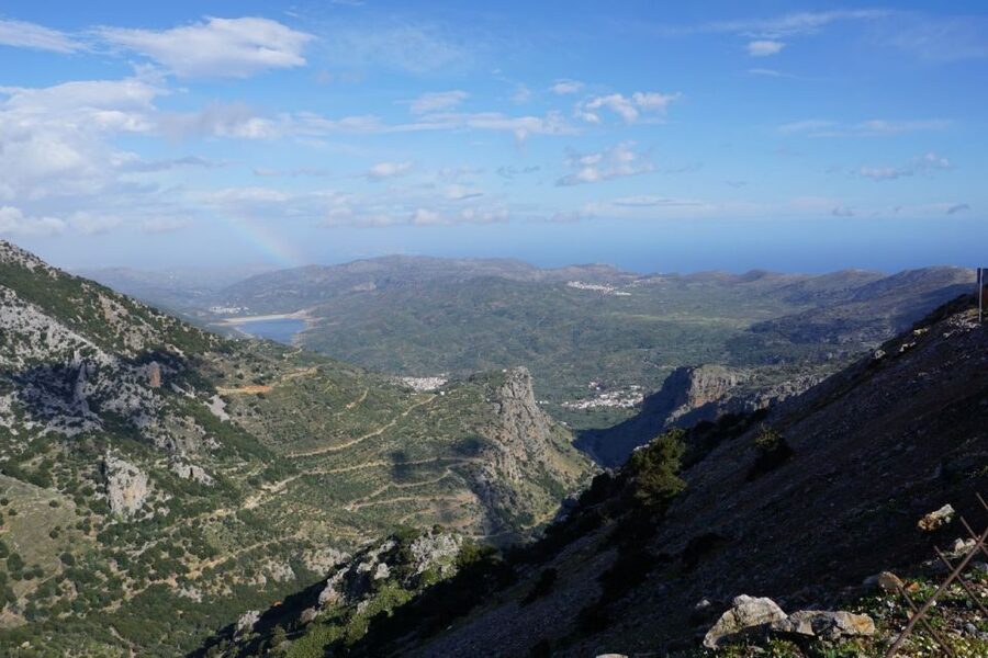 Lasithi Plateau & Zeus Cave: Myths and Villages Tour - Krasi village lunch: the 2000-year plane tree and springs from Selena Mountain