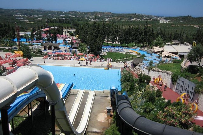 Limnoupolis Water Admission Ticket - Pools, slides, and the real-world mix of ages